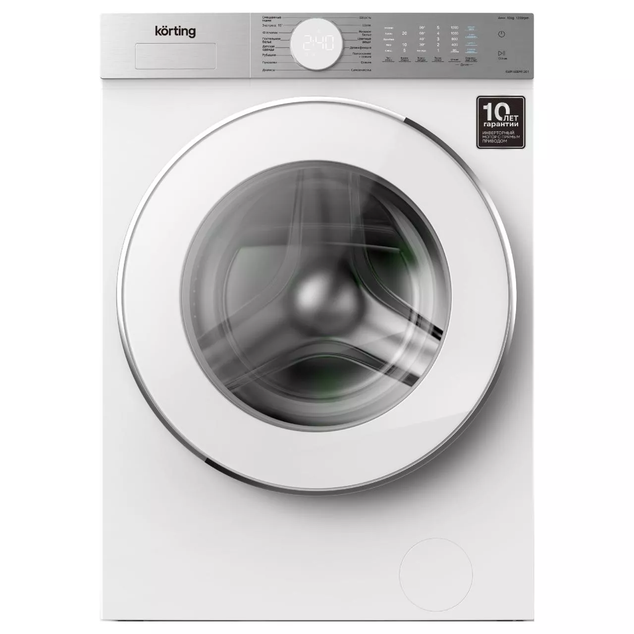 Отдельностоящая стиральная машина Korting KWM 60DM1201 RU