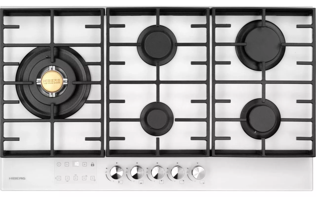 Газовая варочная поверхность HIBERG VM 9255 W RU